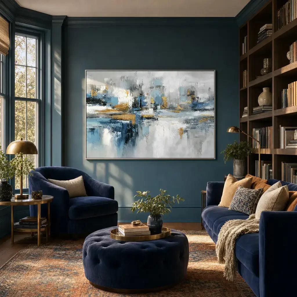 Gilded City Echo Abstract Wall Art