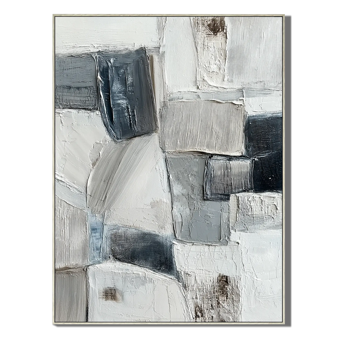Ash Blockscape Wabi Sabi Painting