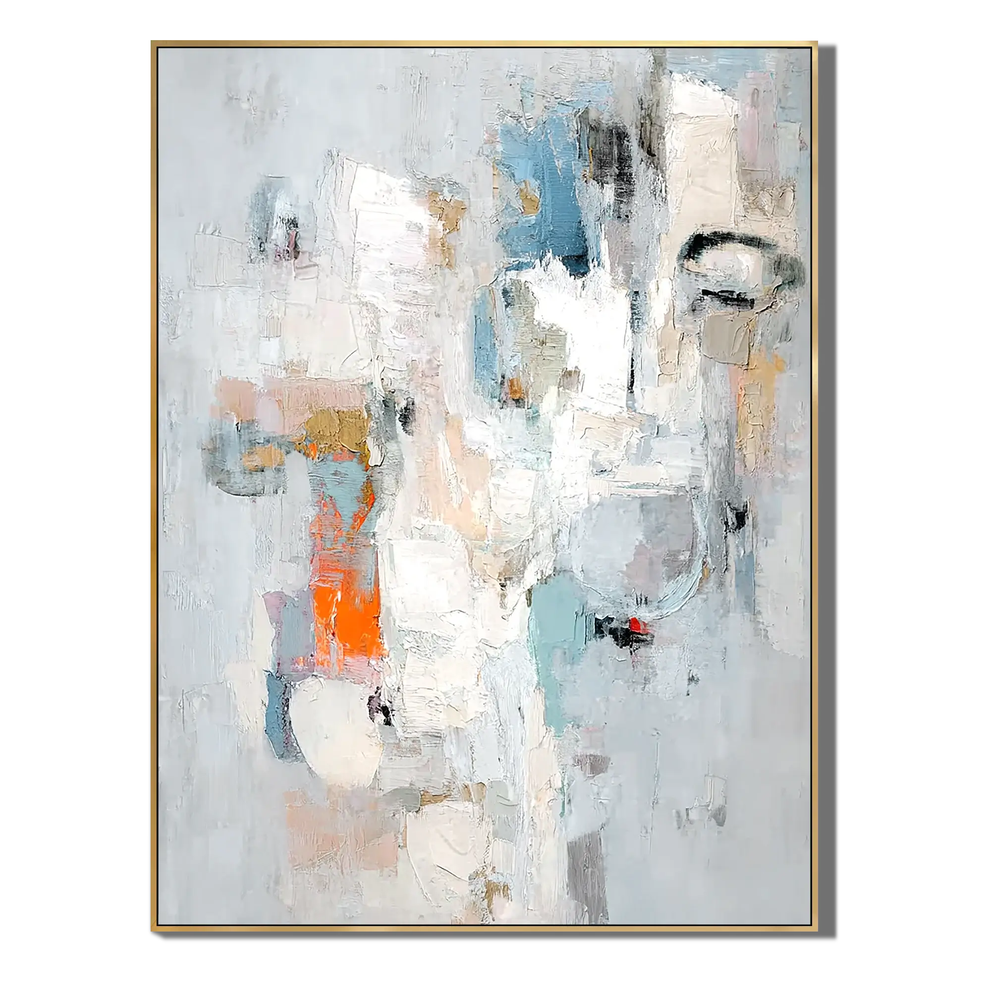 Shattered Light Shapes Abstract Wall Art