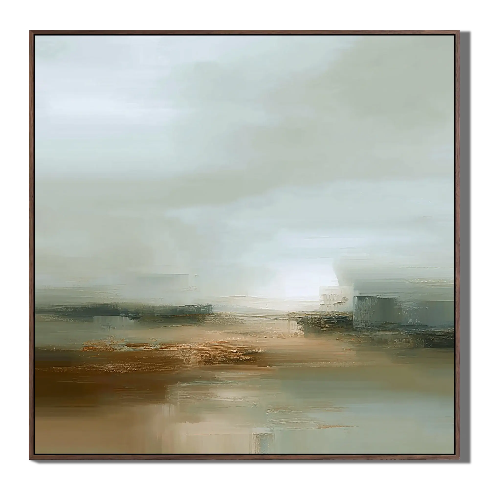 Muddy Shore Earth Tone Horizon