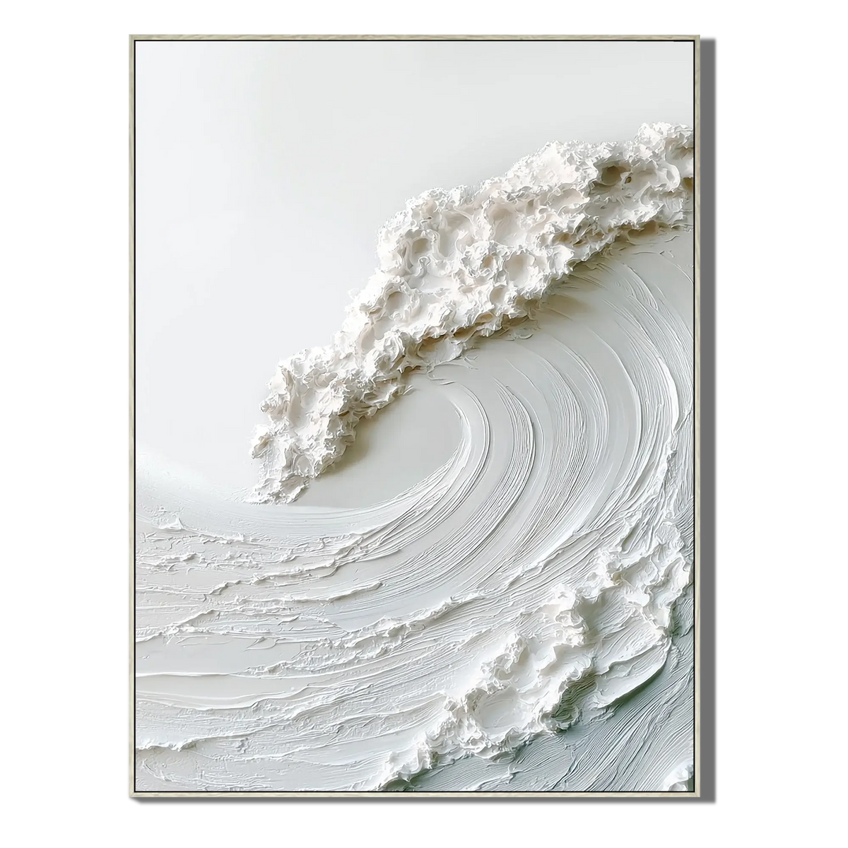 Surf Curl Ocean Wall Art