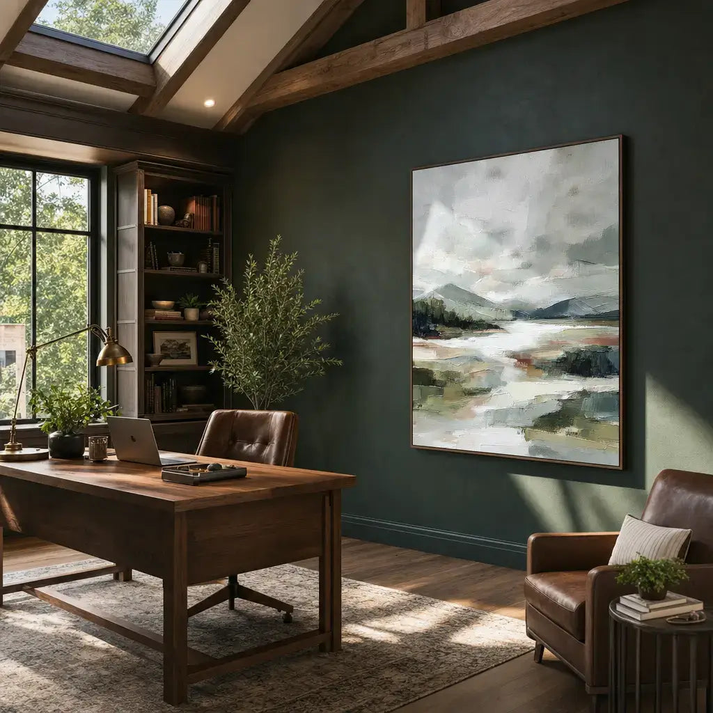 Valley Stillness Landscape Painting