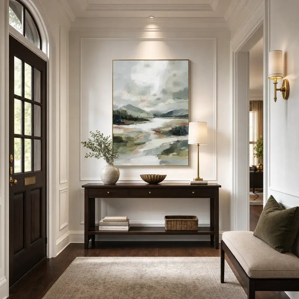 Valley Stillness Landscape Painting