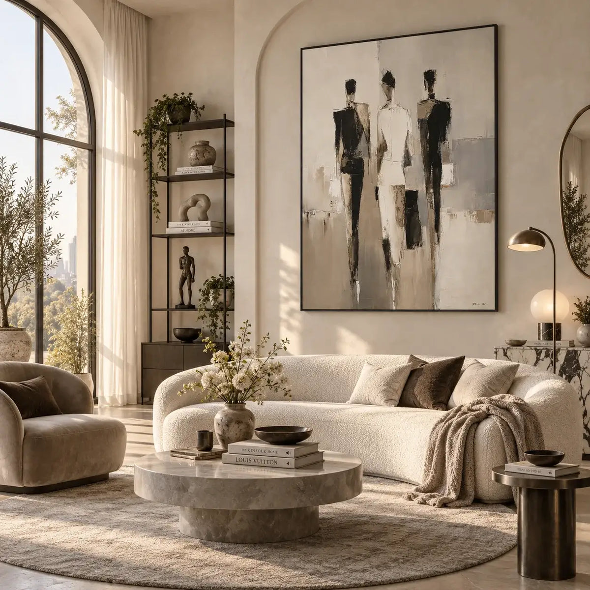 Passage Forms Portrait Wall Art